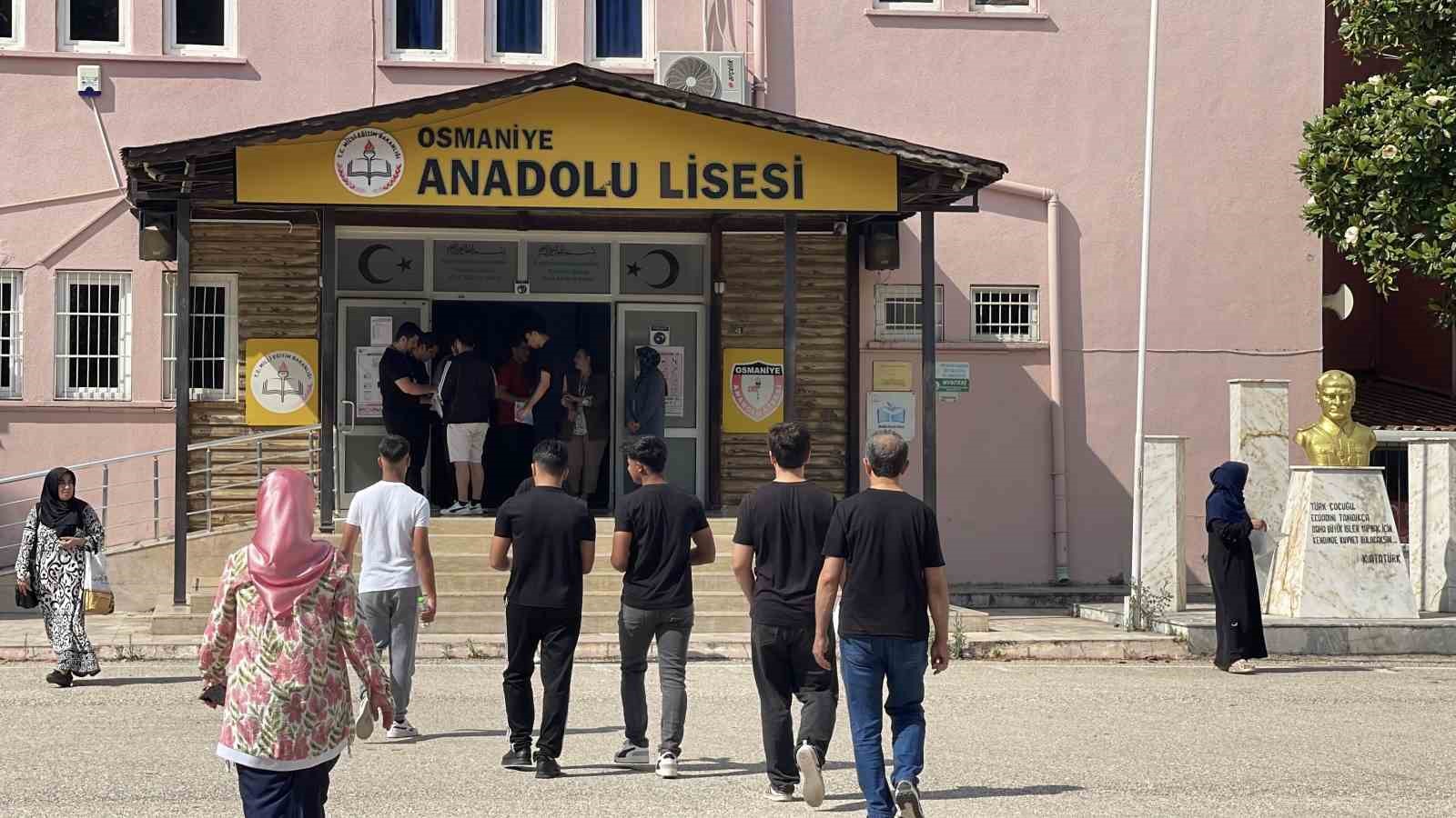 Osmaniye’de YKS heyecanı