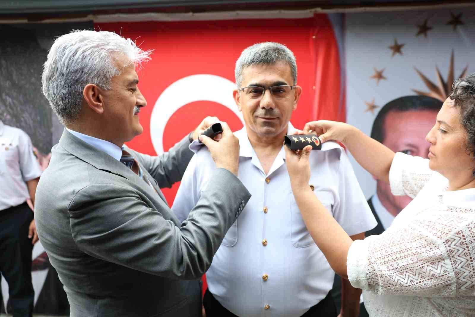 Düzce'de 58 jandarma personeli terfi etti