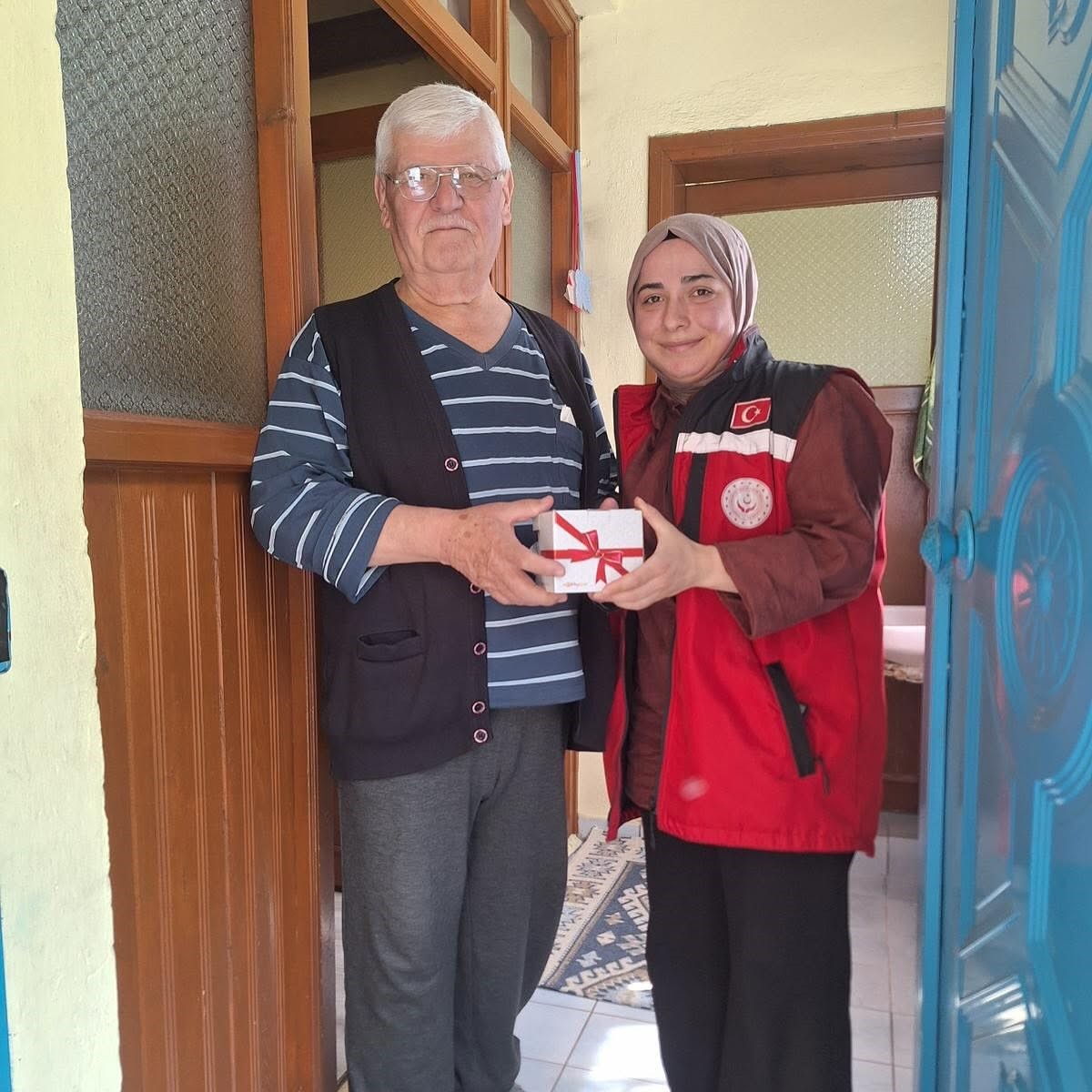 Kozlu’da şehit babaları unutulmadı