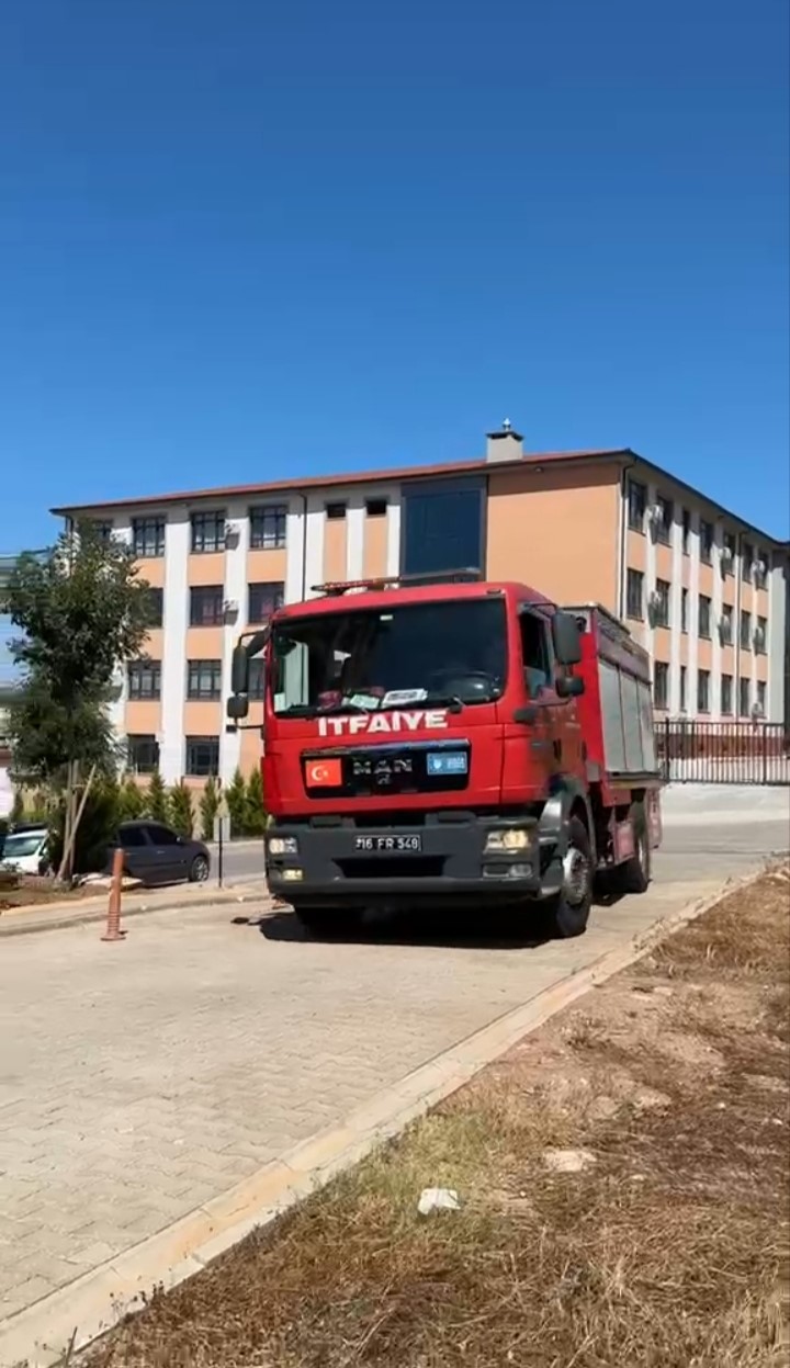 Kestel'deki orman yangını söndürüldü