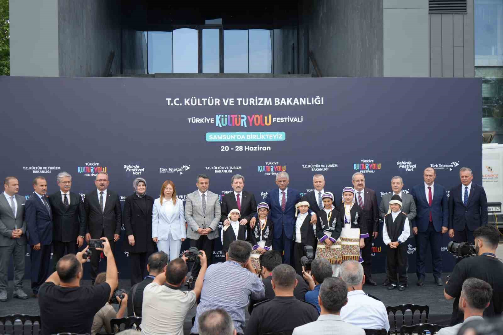 Türkiye Kültür Yolu Festivali’nin Samsun ayağı başladı