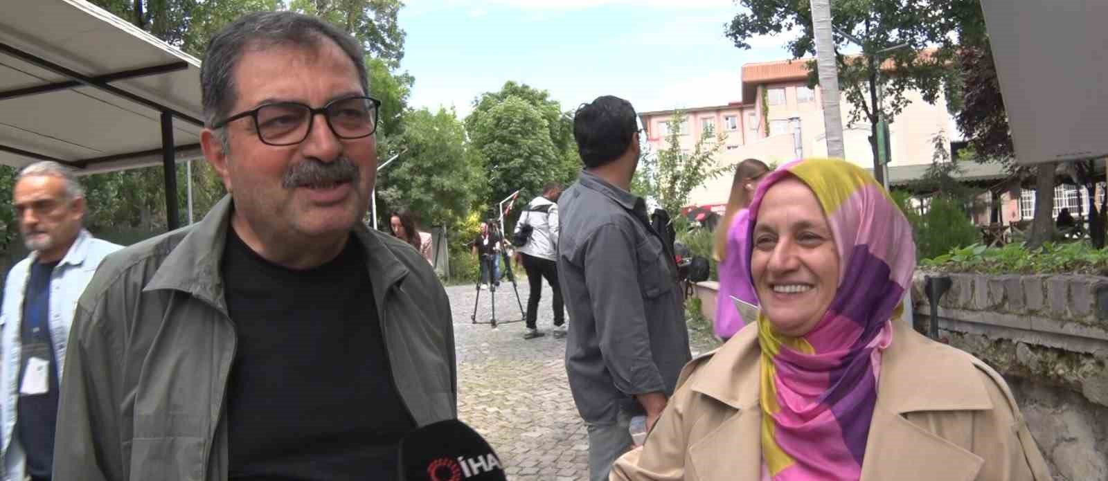 Ankara’da anne ve baba çocuğuna destek olmak için YKS’ye girdi