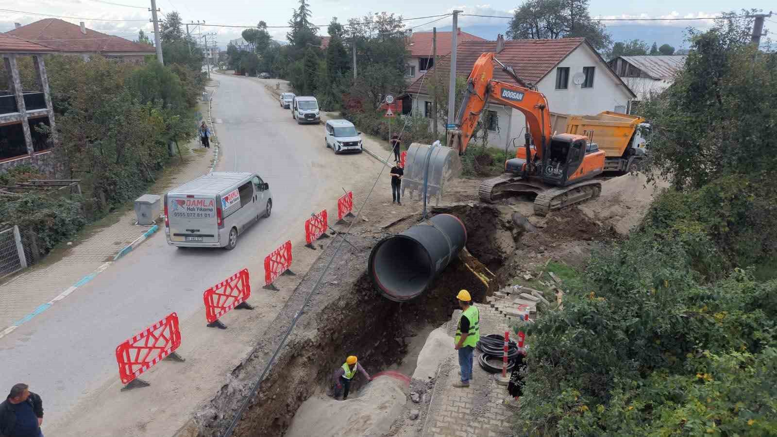 Düzce'de içme suyu şebekesinin 43 kilometresi yenilendi