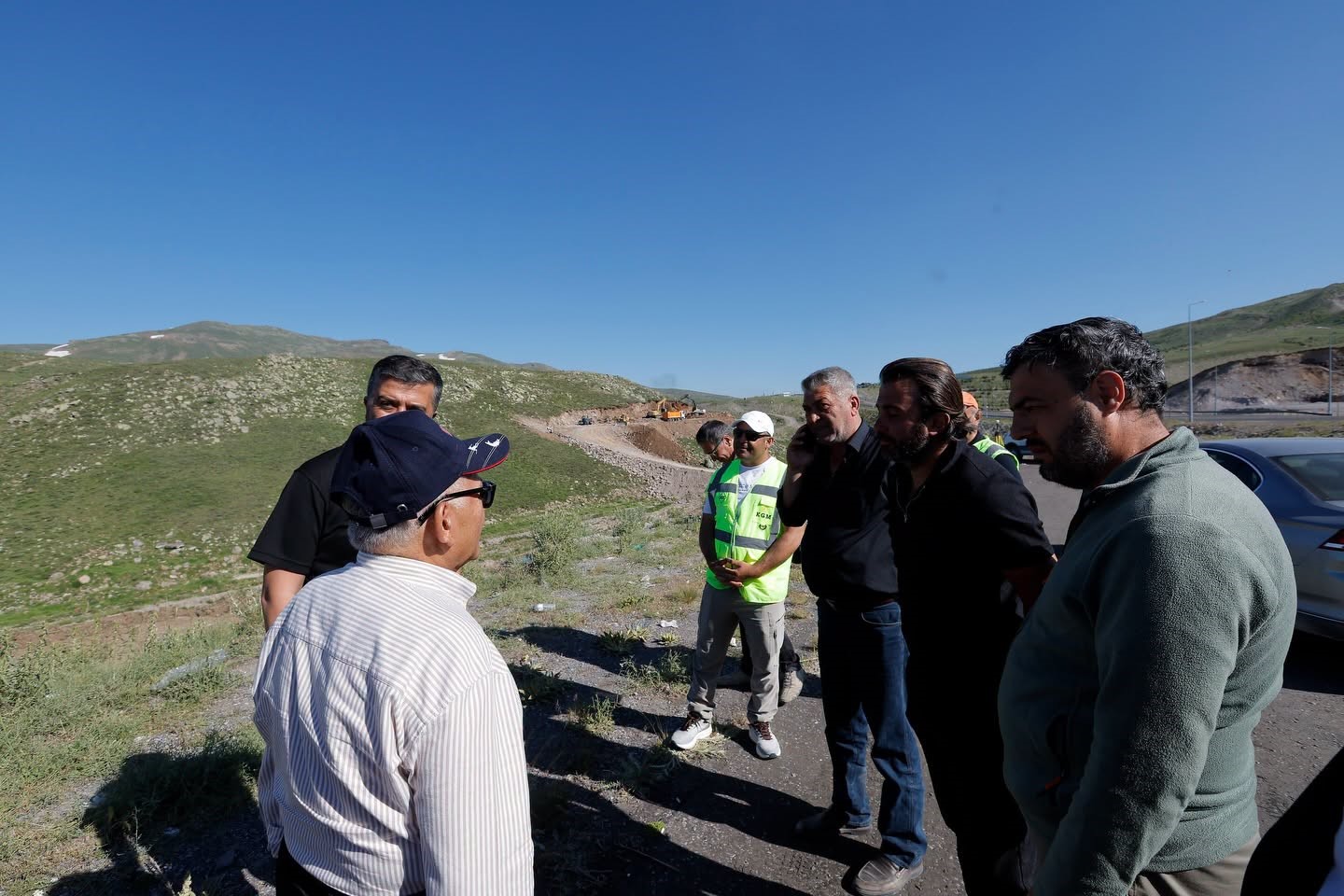 Başkan Büyükkılıç, Erciyes'e nefes olacak alternatif yol çalışmalarını inceledi