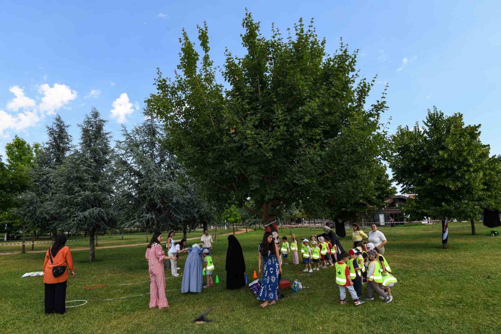Osmangazi’de minikler yaza merhaba etkinliğinde buluştu