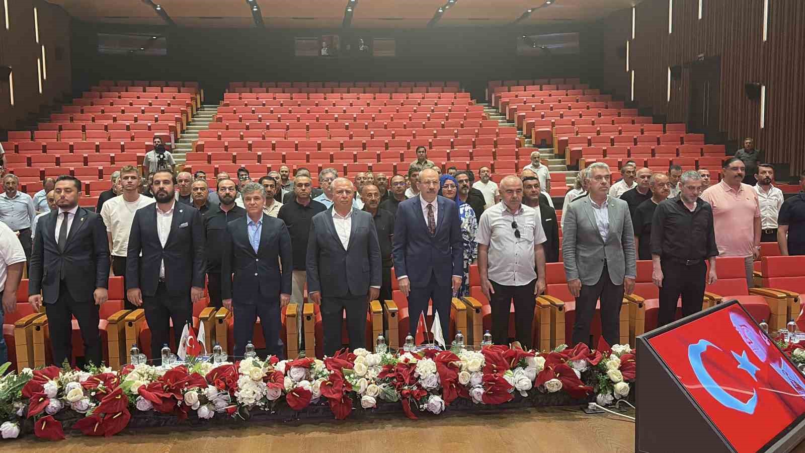 KAYSERİ TİCARET ODASI’NDA (KTO) MAYIS VE HAZİRAN AYI MECLİS TOPLANTISI’NDA KONUŞAN KTO YÖNETİM KURULU BAŞKANI ÖMER GÜLSOY, 