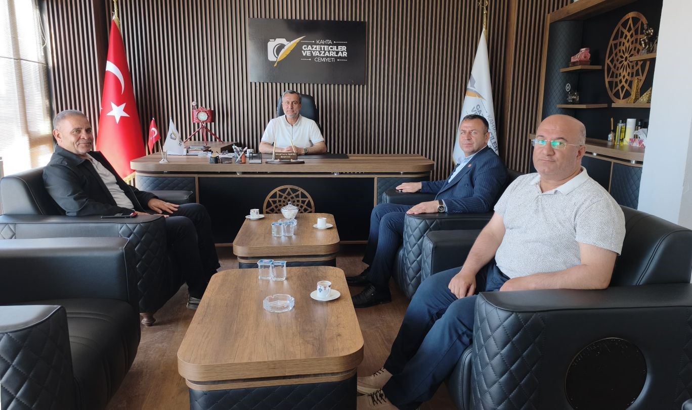 Çakmak’tan Kahta Gazeteciler ve Yazarlar Cemiyeti’ne ziyaret