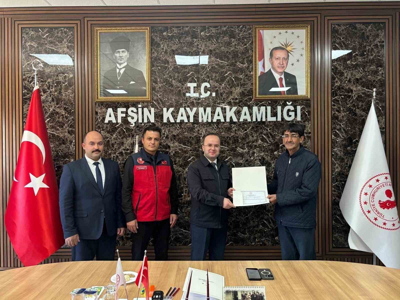 AHRAMANMARAŞ’IN AFŞİN İLÇESİNDE TARIMDA SU TASARRUFUNU ARTIRMAK AMACIYLA DÜZENLENEN ETKİN VE VERİMLİ SULAMA SİSTEMLERİ EĞİTİMİ TAMAMLANDI.