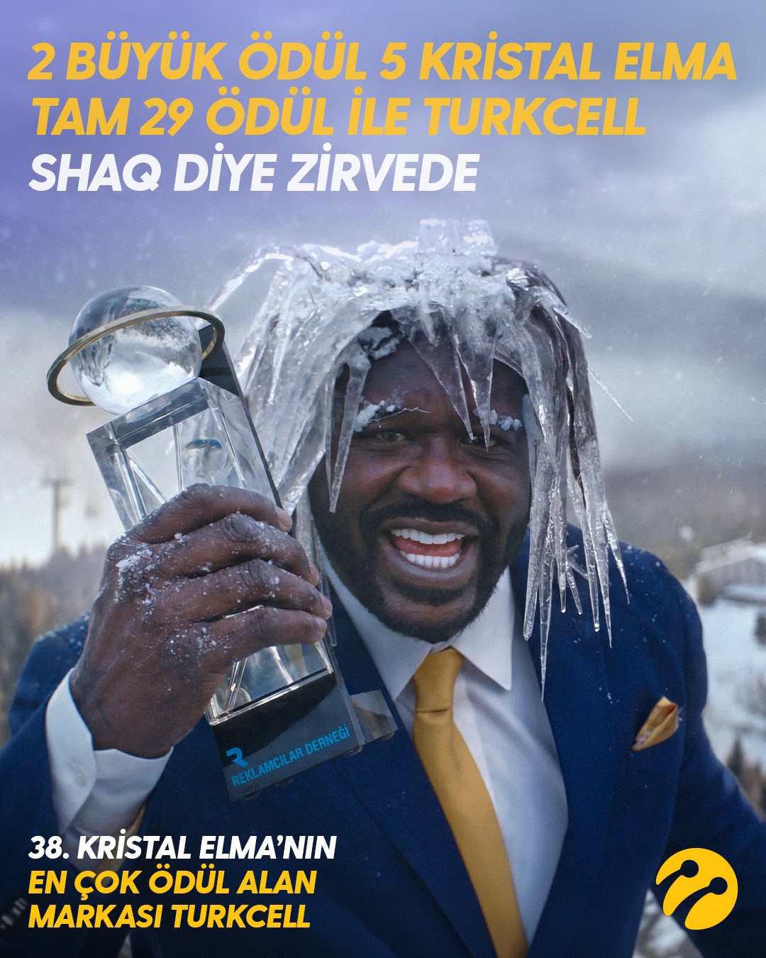 Turkcell’e Kristal Elma’dan toplam 29 ödül