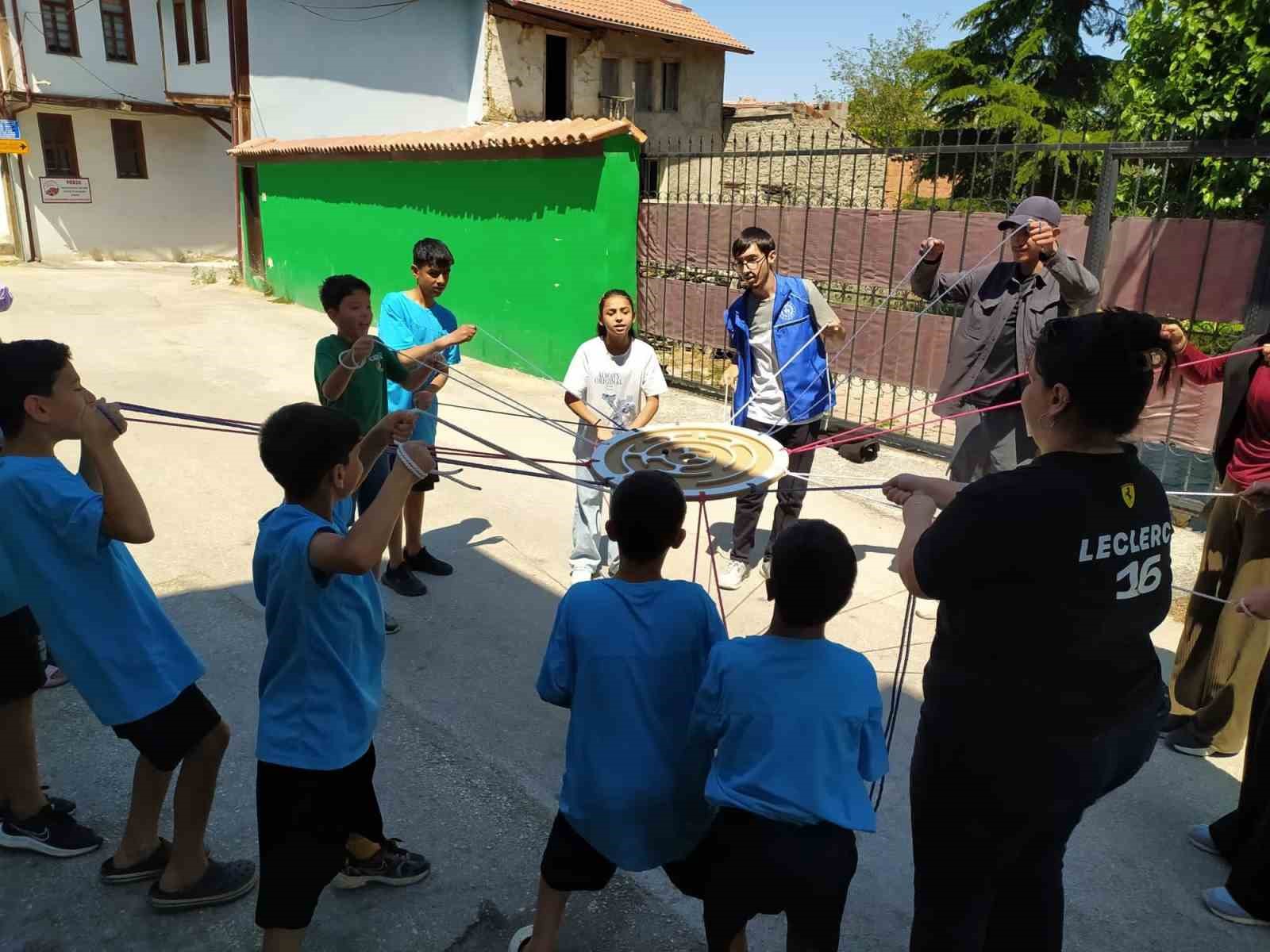 Eskişehir'deki proje miniklere dolu dolu bir gün yaşattı