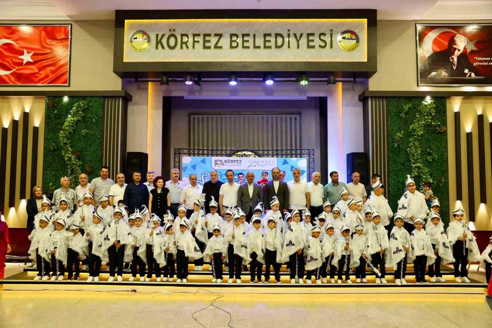 Körfez'de 62 çocuk için sünnet şöleni düzenlendi