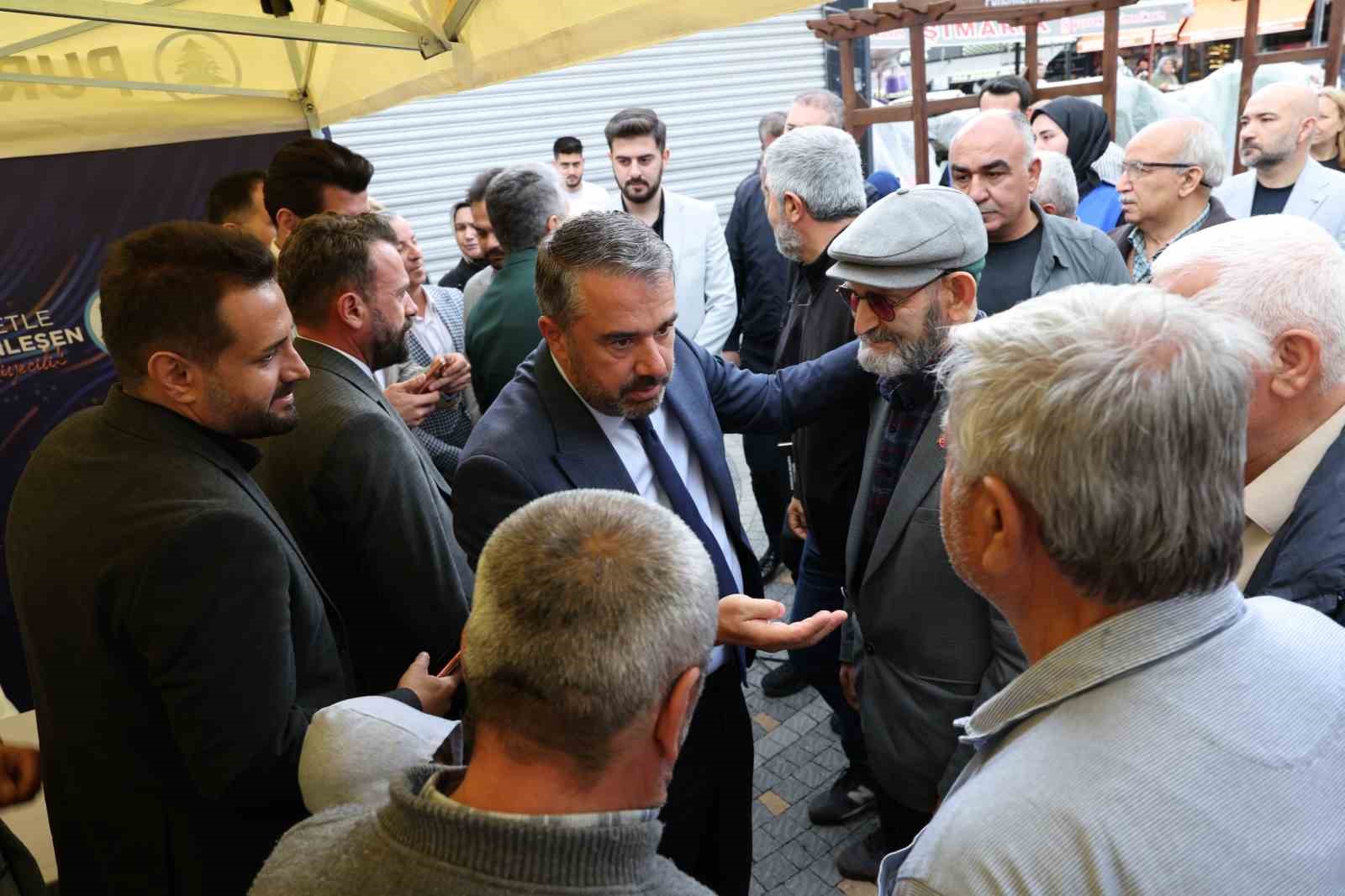 Pursaklar Belediye Başkanı Çetin vatandaşlarla bir araya geldi