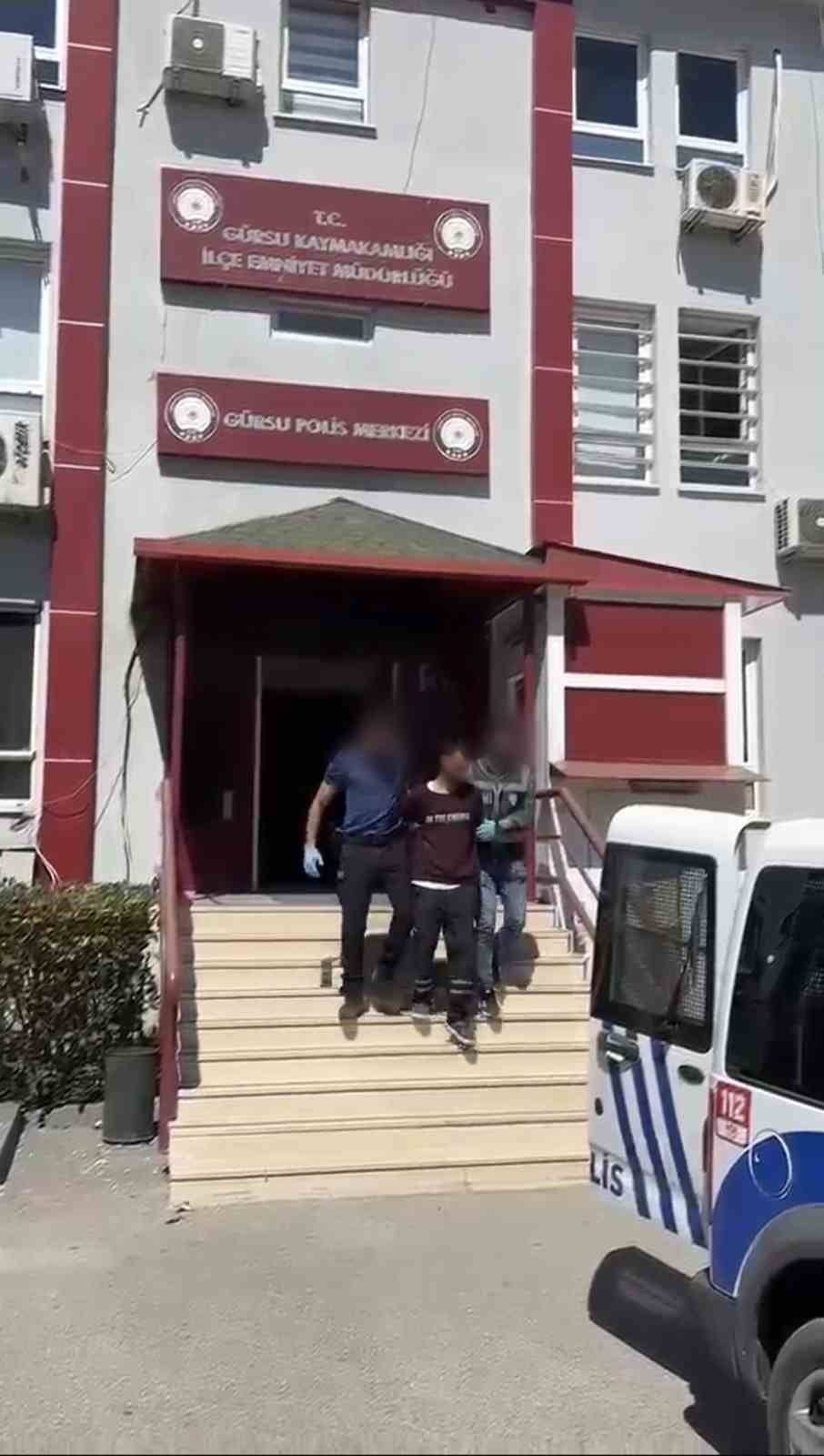 Bursa'da 5 ayrı hırsızlık olayının şüphelisi yakalandı
