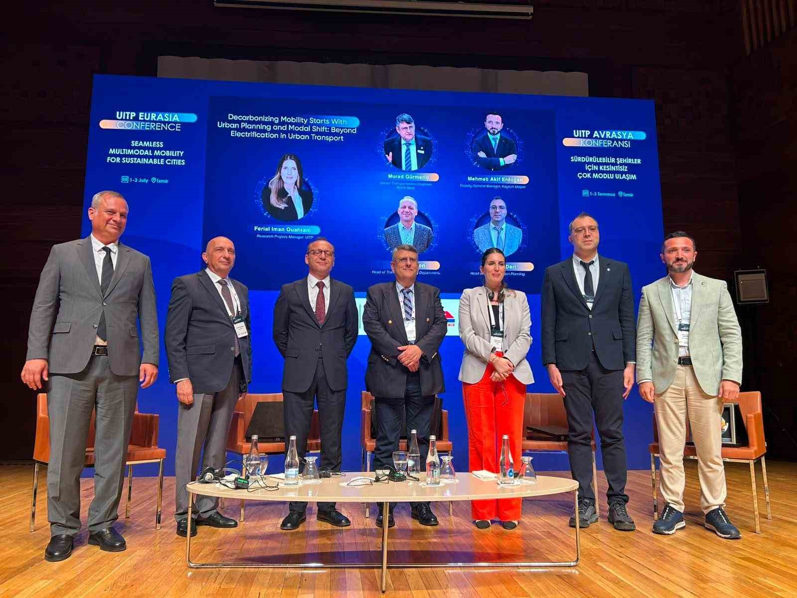 Kayseri'nin düşük karbonlu ulaşım vizyonu UITP Konferansı'nda ilgi gördü