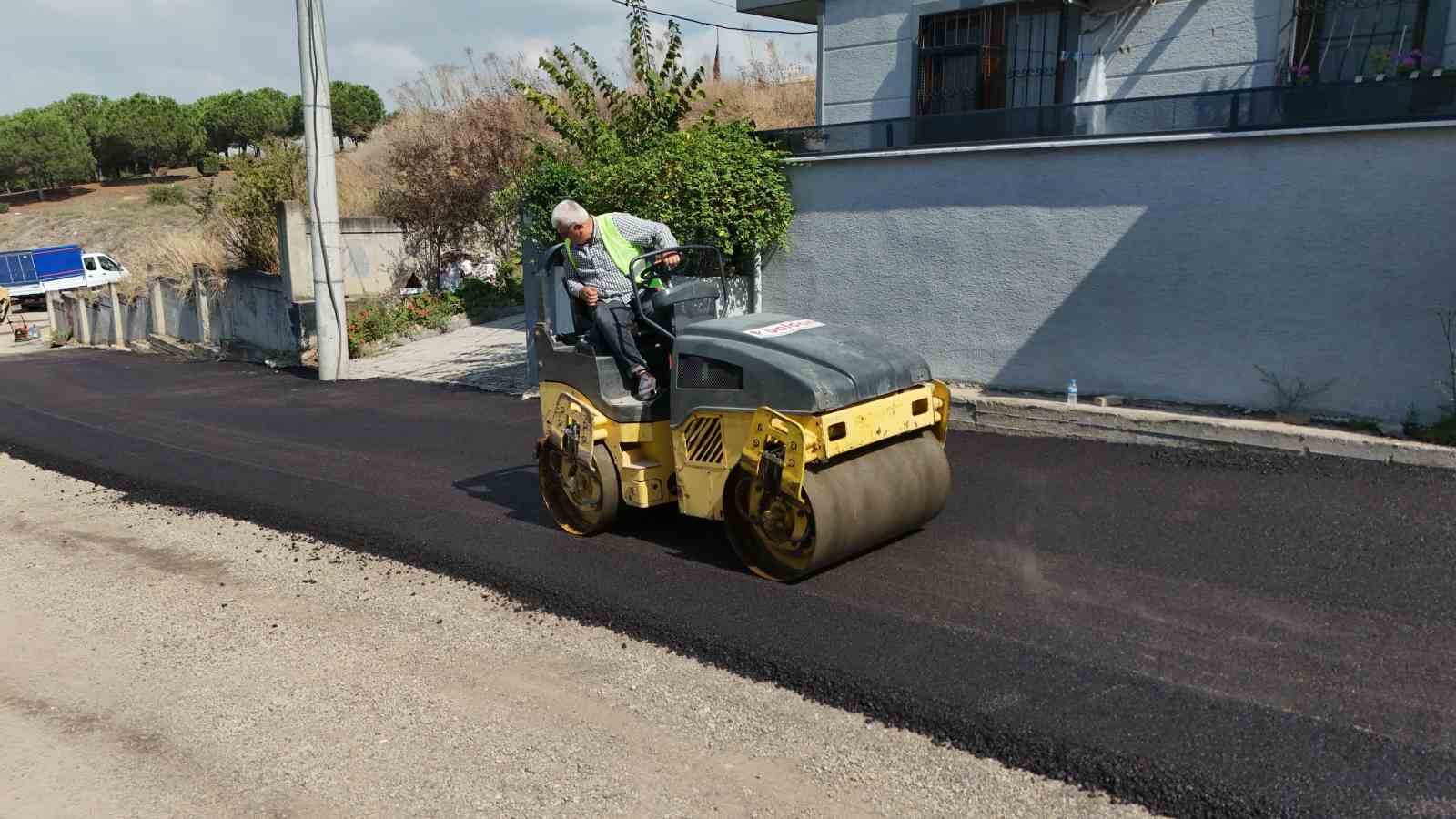Darıca'da kış öncesi asfalt çalışmaları hızlandı