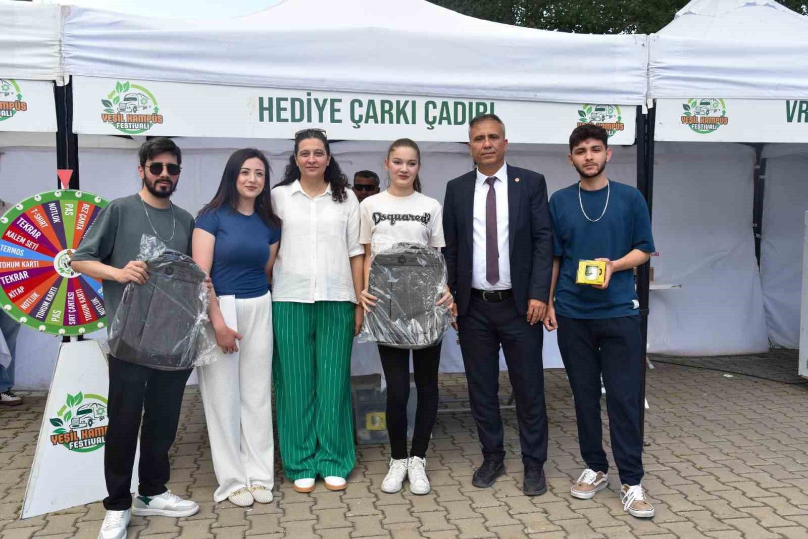 Bilecik'te 'Yeşil Kampüs Festivali' gerçekleştirildi