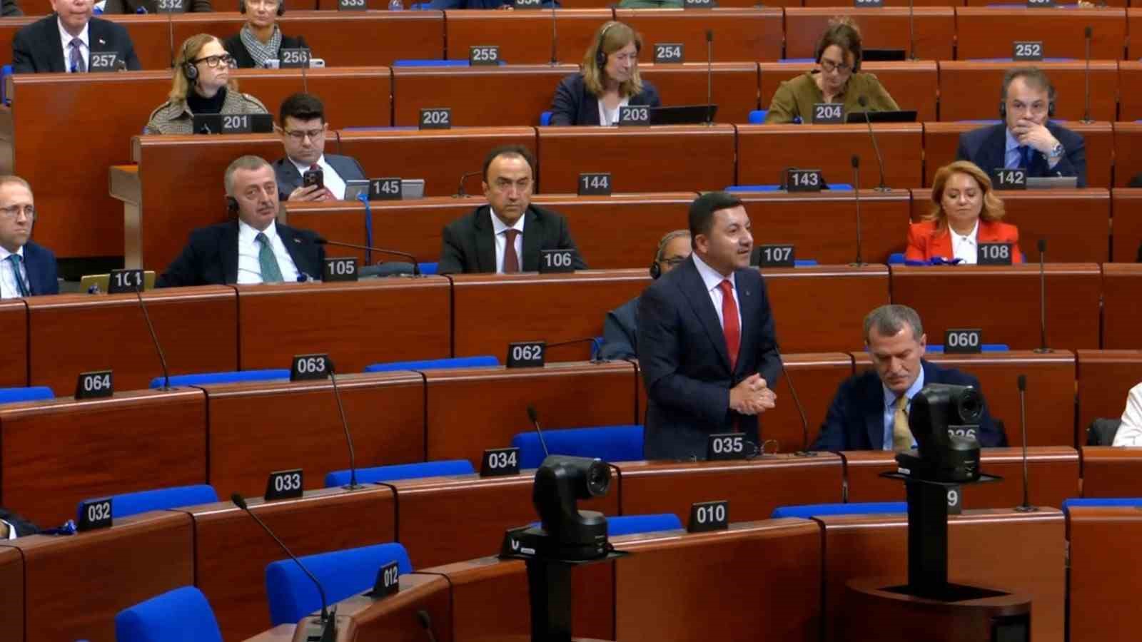 FRANSA’NIN STRASBOURG KENTİNDE, AVRUPA KONSEYİ MERKEZİNDE GERÇEKLEŞTİRİLEN 51. GENEL KURUL’A KATILAN NEVŞEHİR BELEDİYE BAŞKANI RASİM ARI, "TURİZM VE YEREL YÖNETİMLERİN GÜÇLENDİRİLMESİ" BAŞLIĞI ALTINDA GERÇEKLEŞTİRİLEN GÖRÜŞMELERDE NEVŞEHİR VE KAPADOKYA’YI TEMSİL ETTİ.
