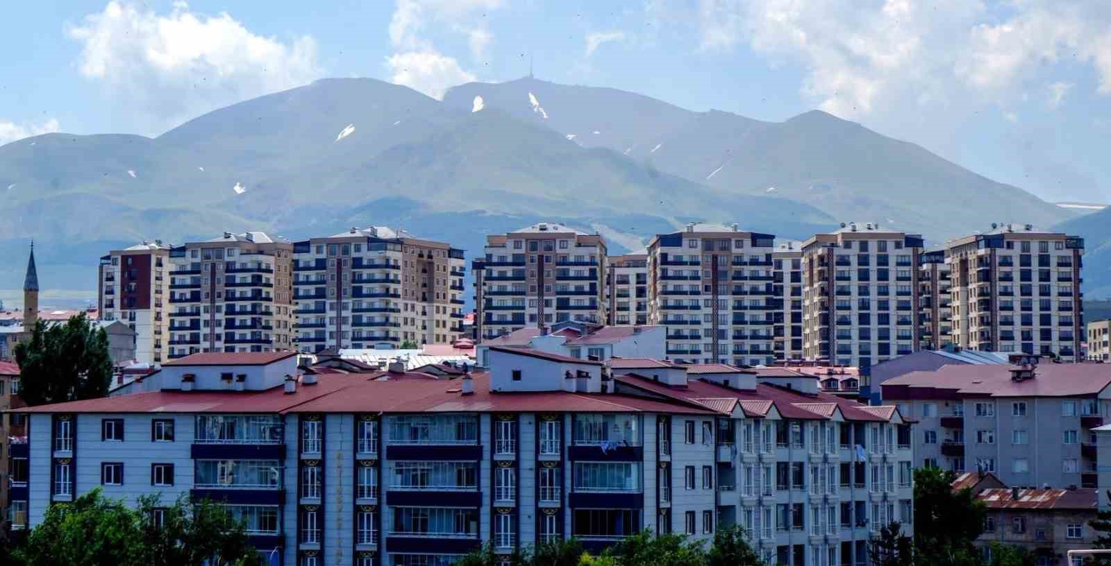 Erzurum’da Temmuz ayında 820 konut satıldı