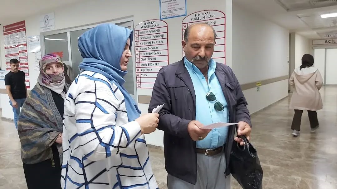 BAYBURT’TA HASTA HAKLARI GÜNÜ’NDE BİLGİLENDİRME ÇALIŞMASI YAPILDI