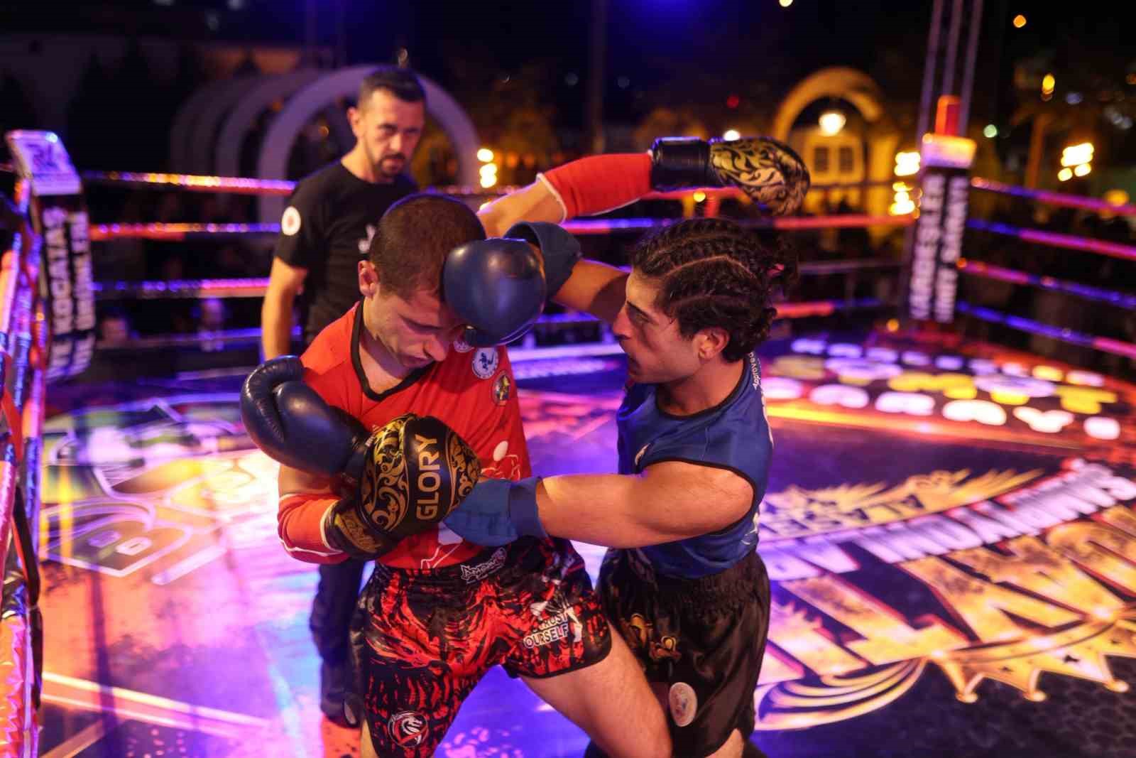 Alaşehir’de muaythai rüzgârı esti