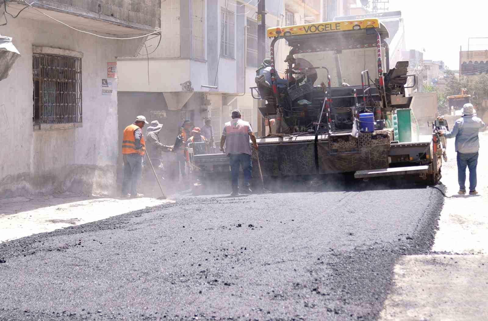 Şehitkamil'de asfalt çalışmaları hız kesmiyor