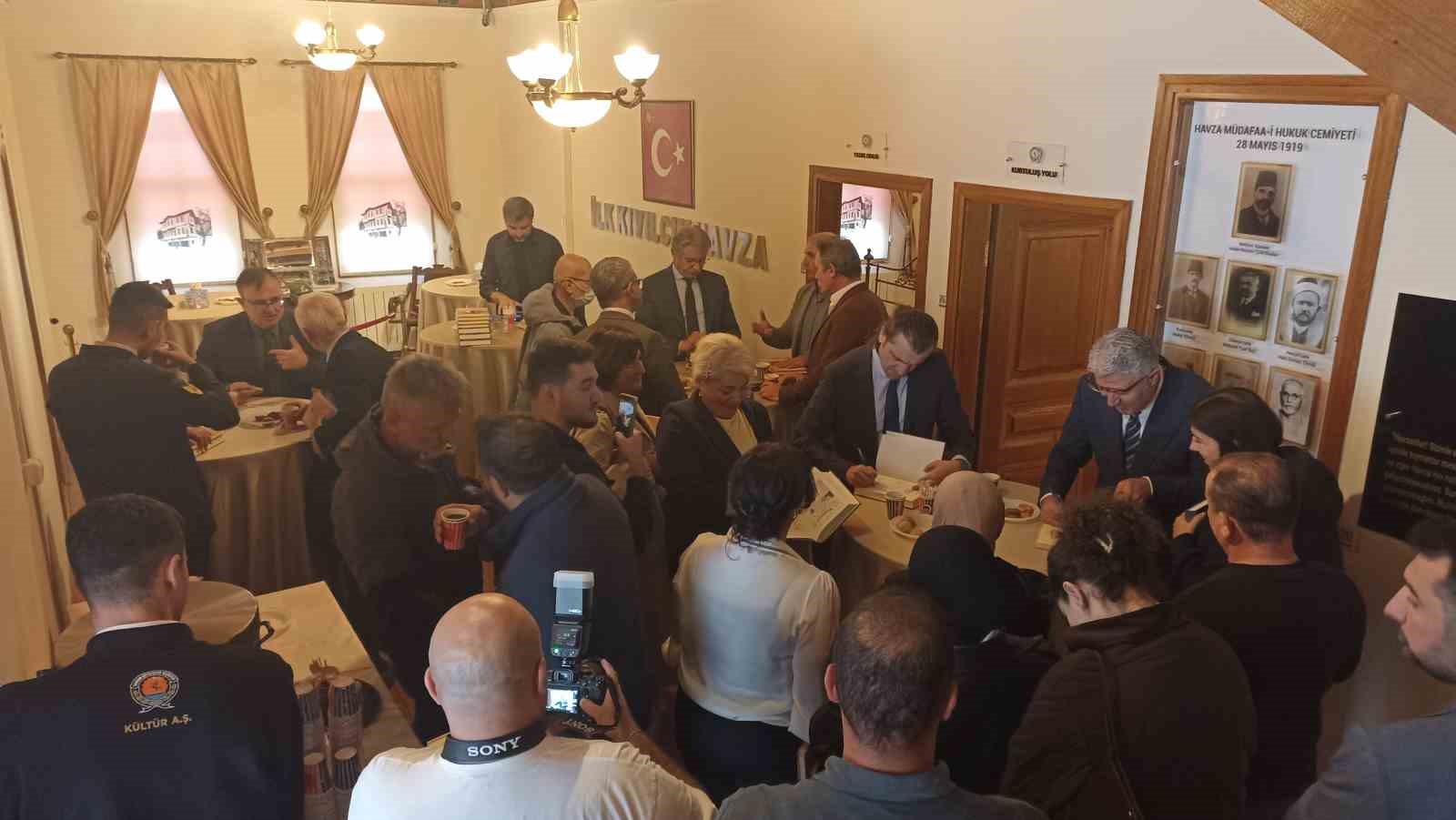 HAVZA’DA MİLLÎ MÜCADELE BELGELERİ SERGİSİ AÇILDI