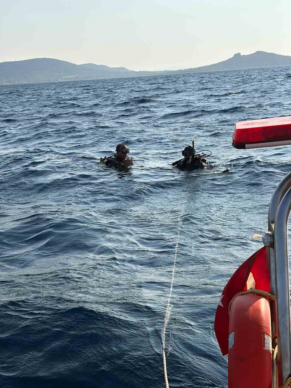 Ayvalık'ta tekne turunda kaybolan gencin cansız bedenine ulaşıldı