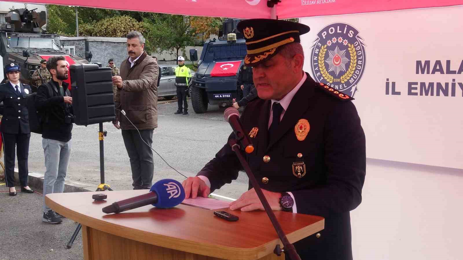 MALATYA'DA EMNİYET TEŞKİLATI’NIN ARAÇ FİLOSU GÜÇLENDİRİLDİ