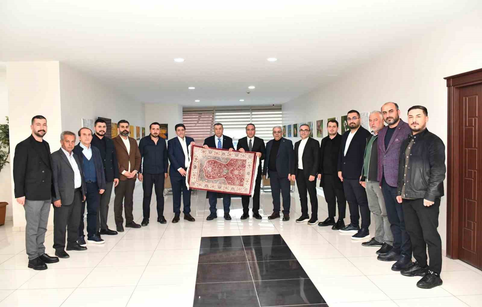 MİAD’DAN RAMAZAN ÖZCAN’A HAYIRLI OLSUN ZİYARETİ