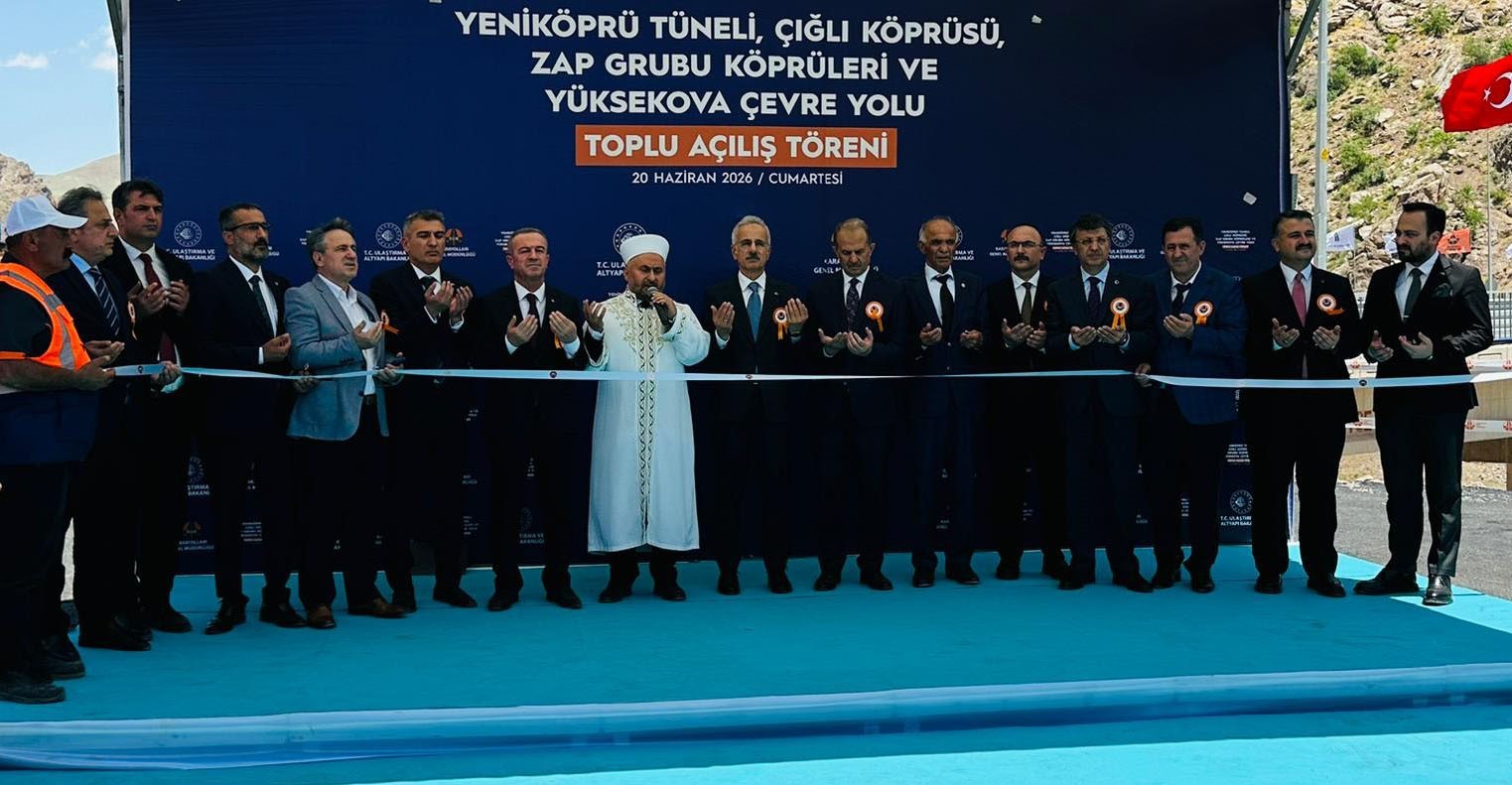 Bakan Uraloğlu: "Bir zamanlar ’girilmez’ denilen vadilerde şimdi tüneller açılıyor, köprüler yükseliyor"