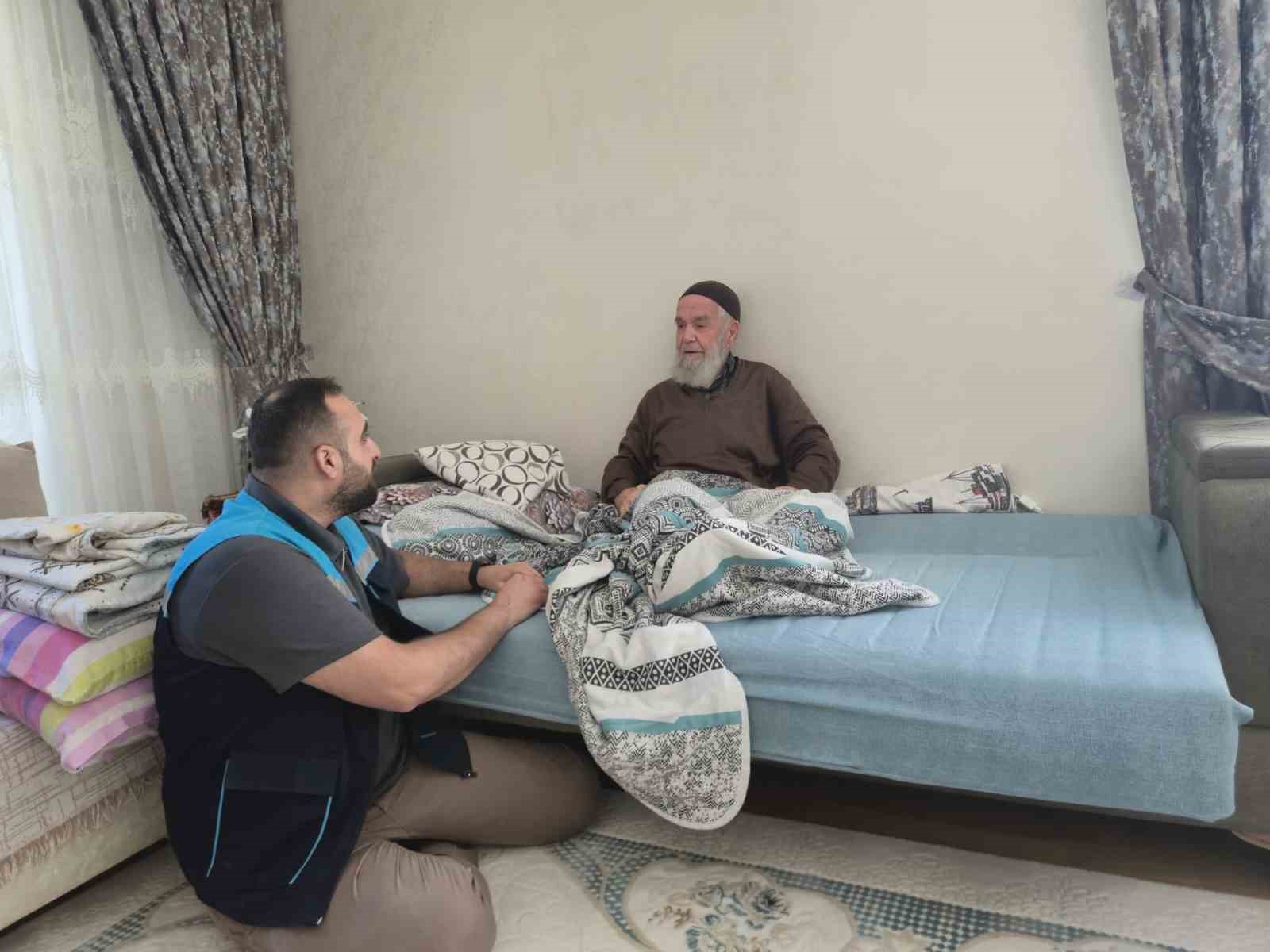 Battalgazi Belediyesi'nden yaşlı ve engelli bireylere yönelik sosyal destek çalışmaları