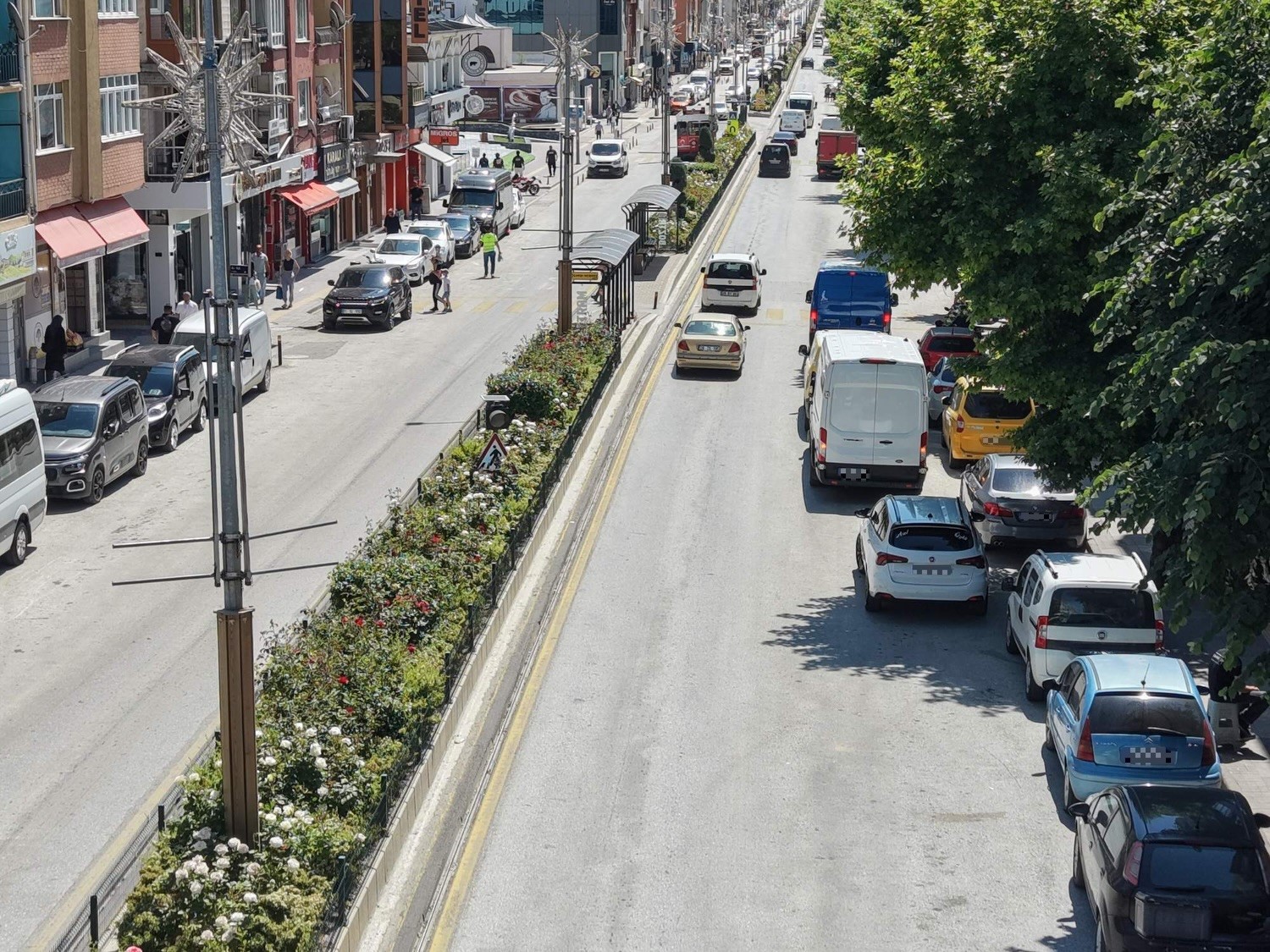 Drone destekli trafik denetimi gerçekleştirildi
