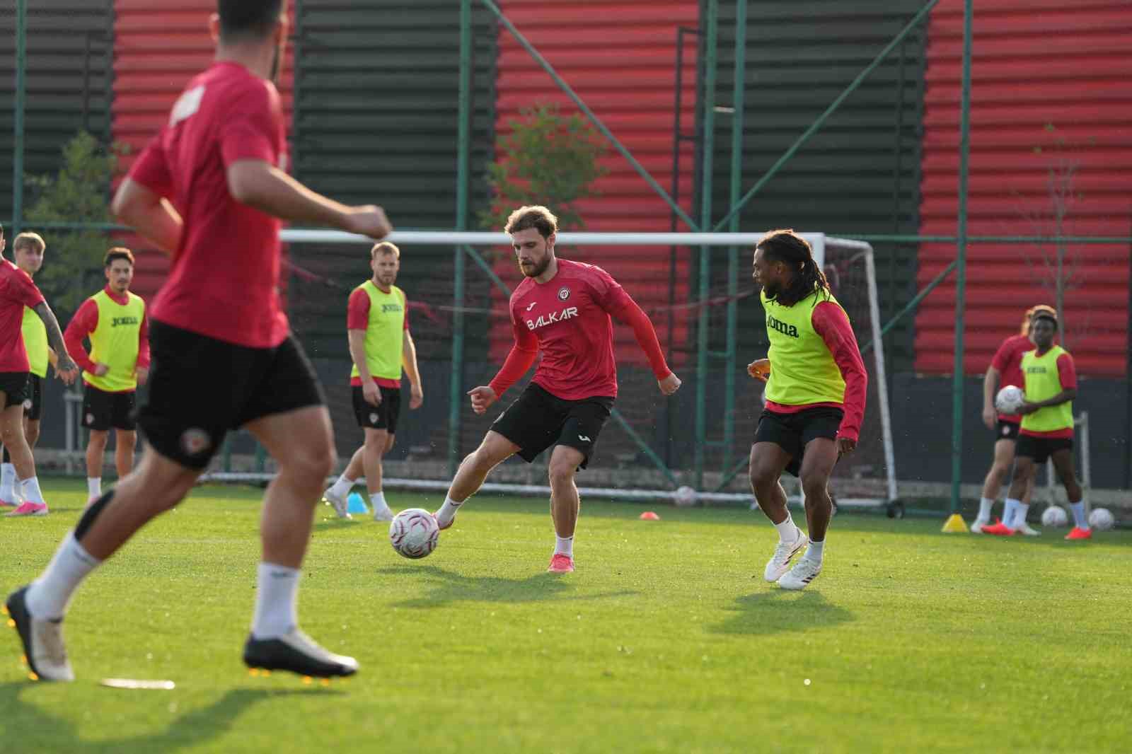 Çorum FK, Alanyaspor maçı hazırlıklarını sürdürdü