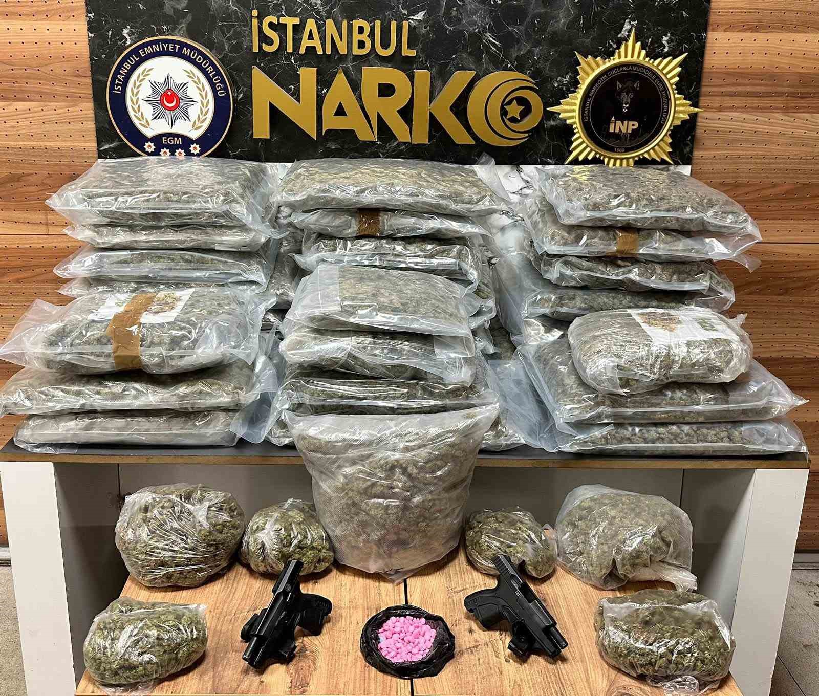 İstanbul'da uyuşturucu operasyonu: 7 gözaltı