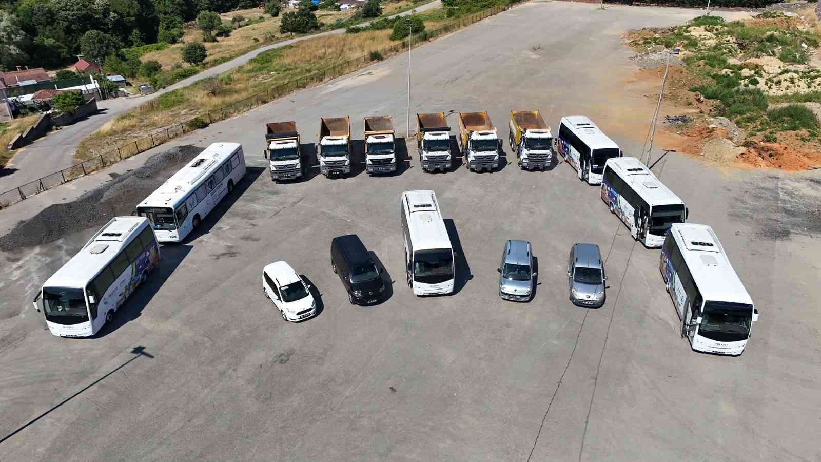 Garajdaki 26 atıl araç yeniden hizmette: Beykoz Belediyesi'nden 150 milyon TL'lik tasarruf