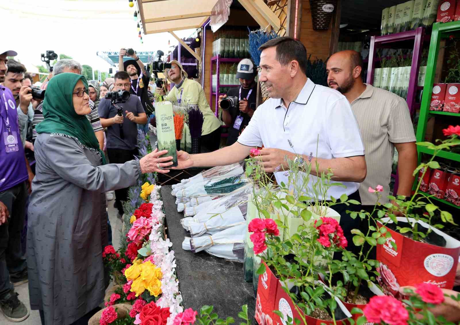 Konya'da 'Karatay Lavanta Günlerinde' festival coşkusu