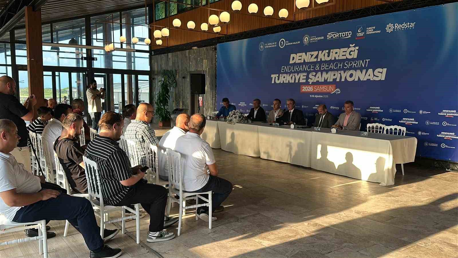 Samsun’da Deniz Küreği Türkiye Şampiyonası heyecanı başlıyor