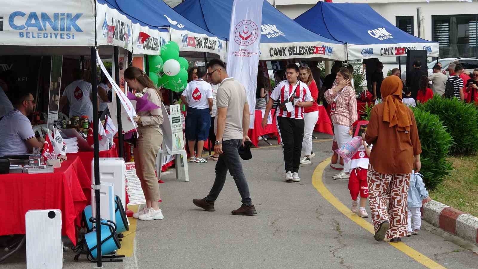 Samsunspor’un 60. yıl kutlamaları yaz şenliğiyle taçlandı