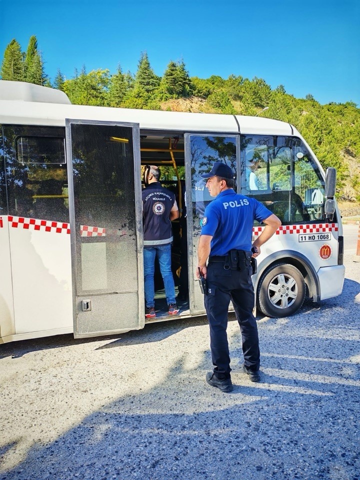 Bilecik’te düzensiz göç denetimi