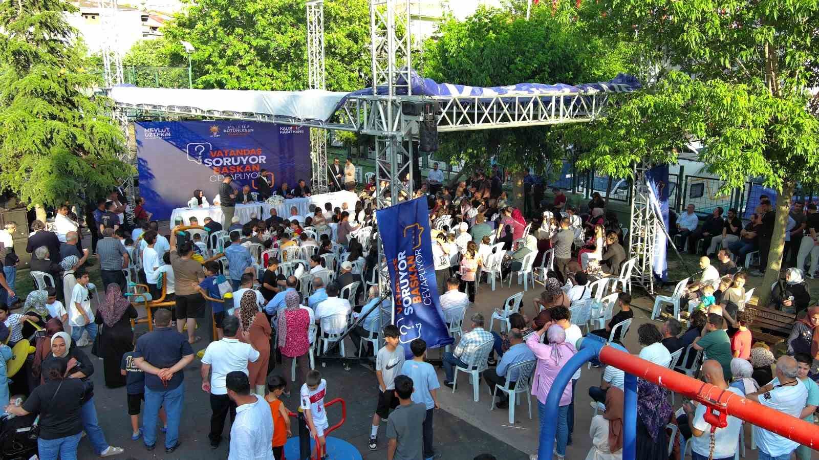 Kağıthane’de vatandaş sordu, Başkan Öztekin cevapladı