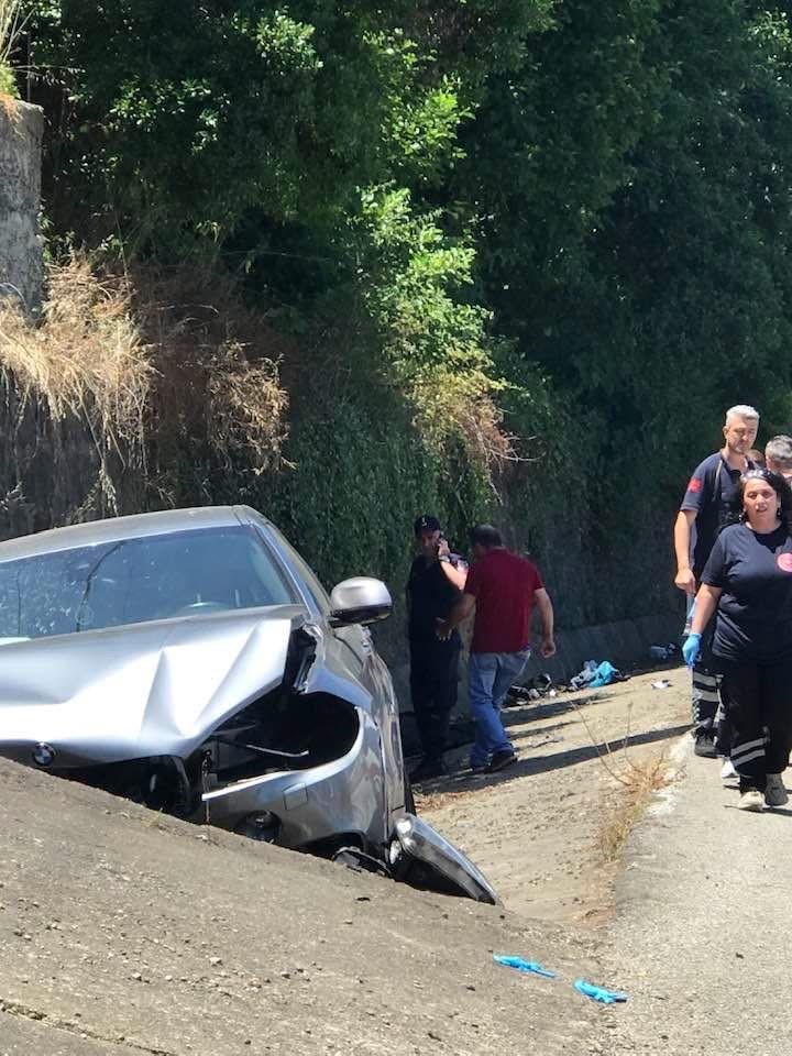 Giresun'da otomobil ile motosiklet çarpıştı: 1 ölü,3 yaralı