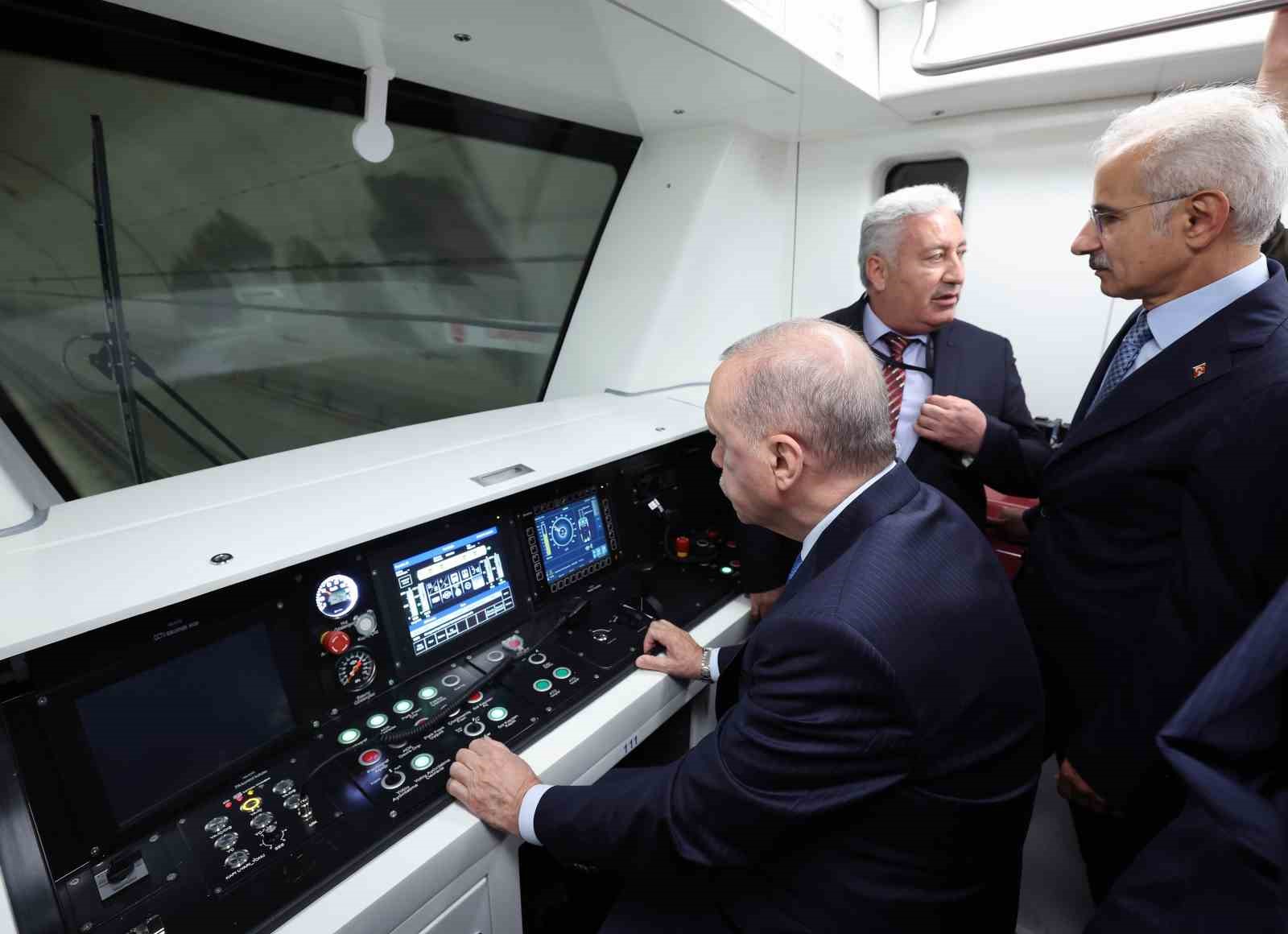 Cumhurbaşkanı Erdoğan: "Yeni metro 31 Temmuz’a kadar ücretsiz"