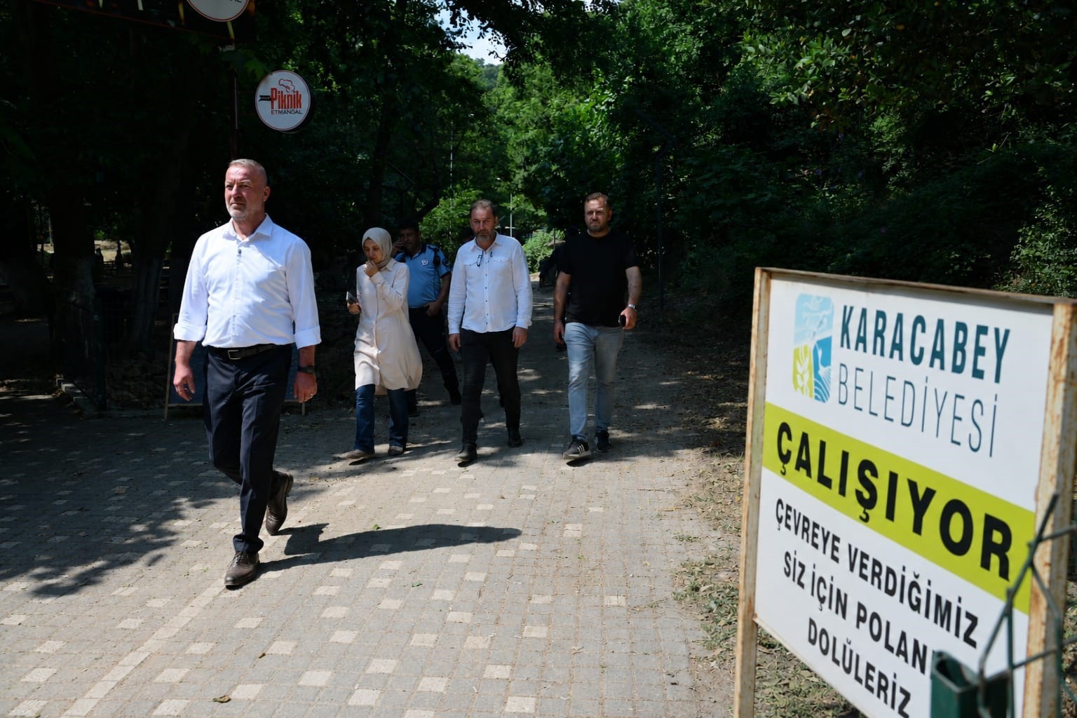 Karacabey Belediyesi'nden Yeniköy Piknik Alanına kapsamlı dokunuş