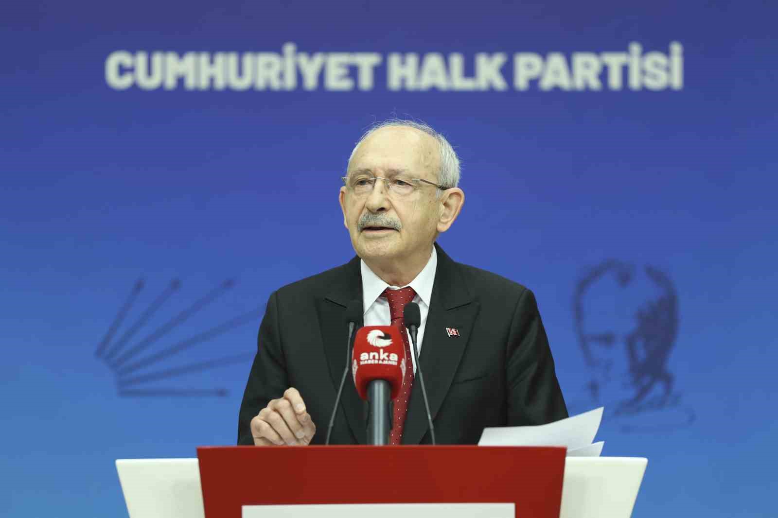 CHP Genel Başkanı Kılıçdaroğlu: 'Cumhuriyet Halk Partisi bu devlet aklının kurucu taşıyıcısıdır'