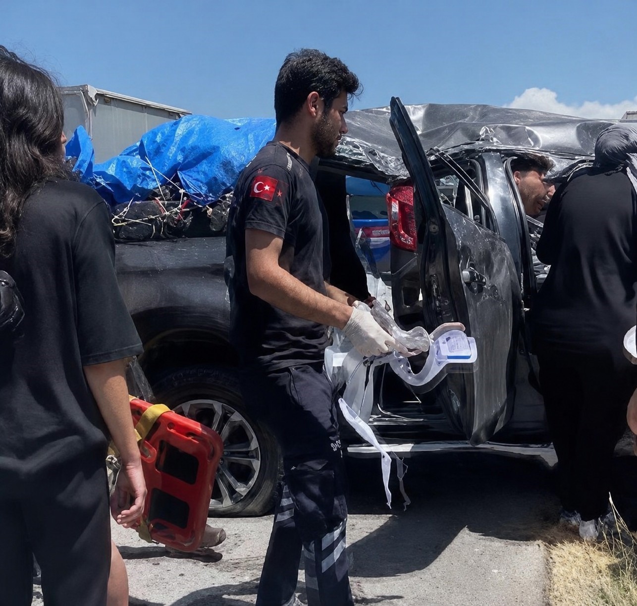 Refahiye'de feci kaza: 17 yaşındaki genç hayatını kaybetti, 3 kişi yaralandı