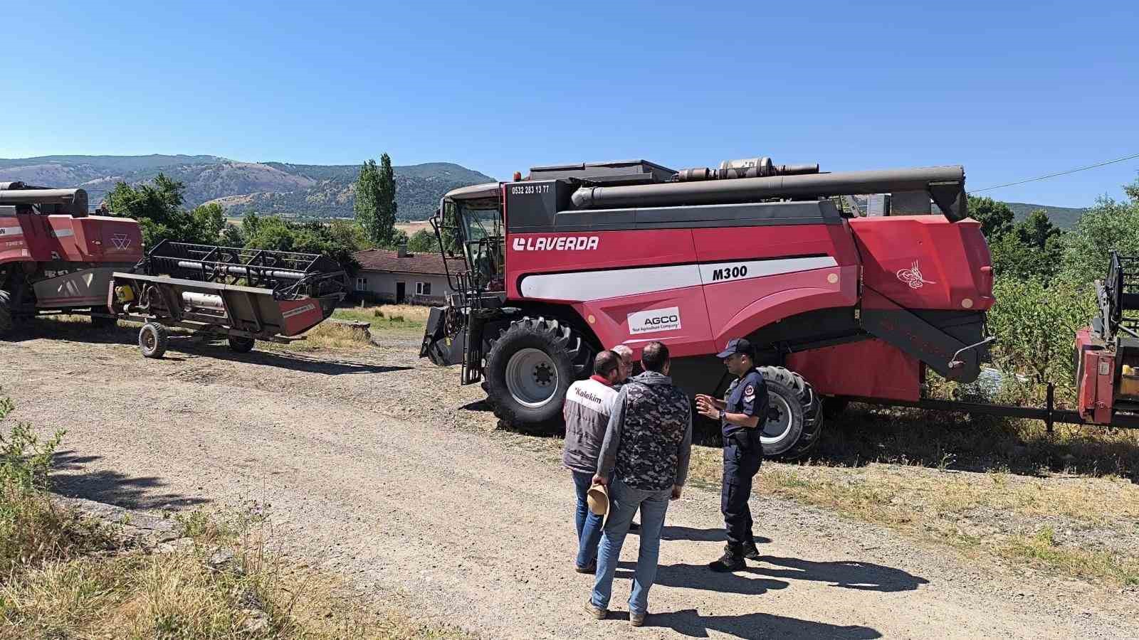 Hasat öncesi biçerdöver operatörlerine kritik uyarı