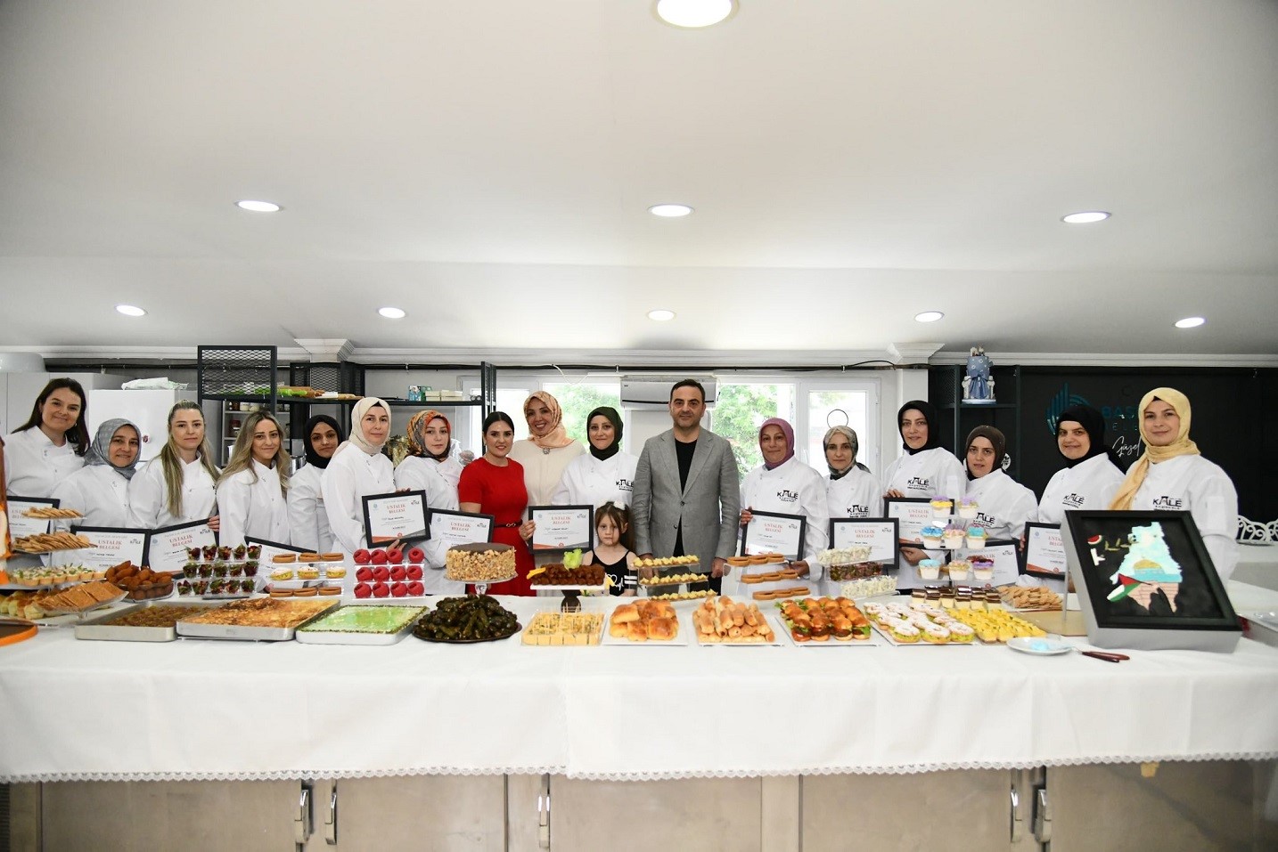 Pastacılık Akademisi’nde mezuniyet coşkusu
