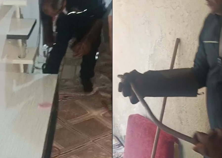 Hakkari'de eve giren yılan paniğe neden oldu