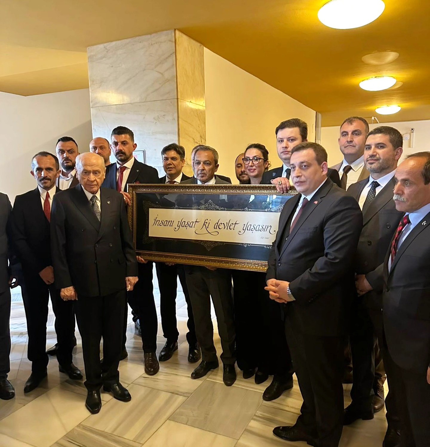 İl Başkanından Bahçeli'ye ziyaret