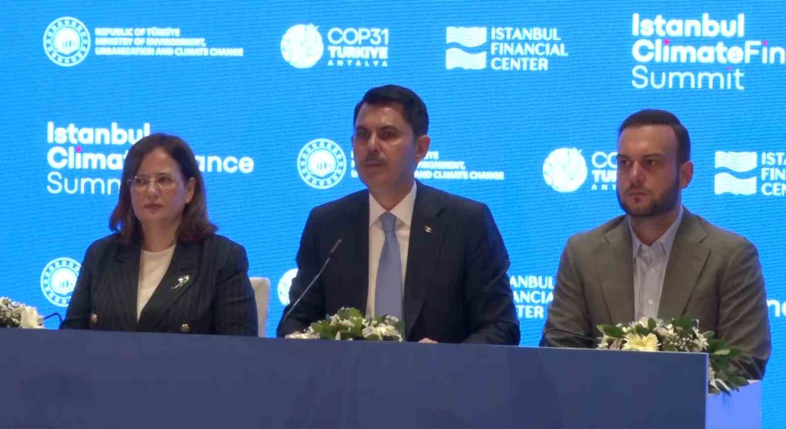 Bakan Kurum: "COP31’e oldukça zorlu bir küresel ortamda hazırlanıyoruz"